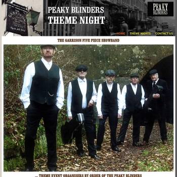 Peaky Blinders Showband and Theme Event Night Organisers